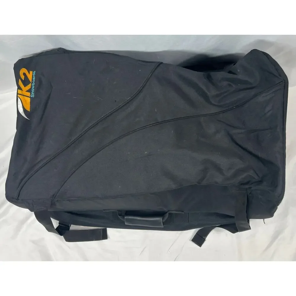 Vintage K2 Large Duffle Rolling Travel Bag Waterproof Ski Snowboard USA